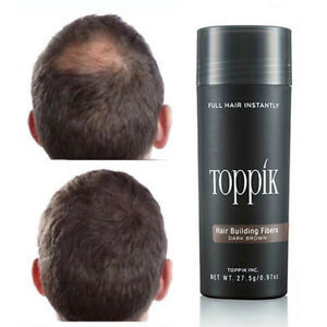 Toppik Hair Fiber 27.5g - BLACK and DARK BROWN