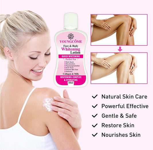 Youngcome Face Body Whitening Lotion  ( 60ml )