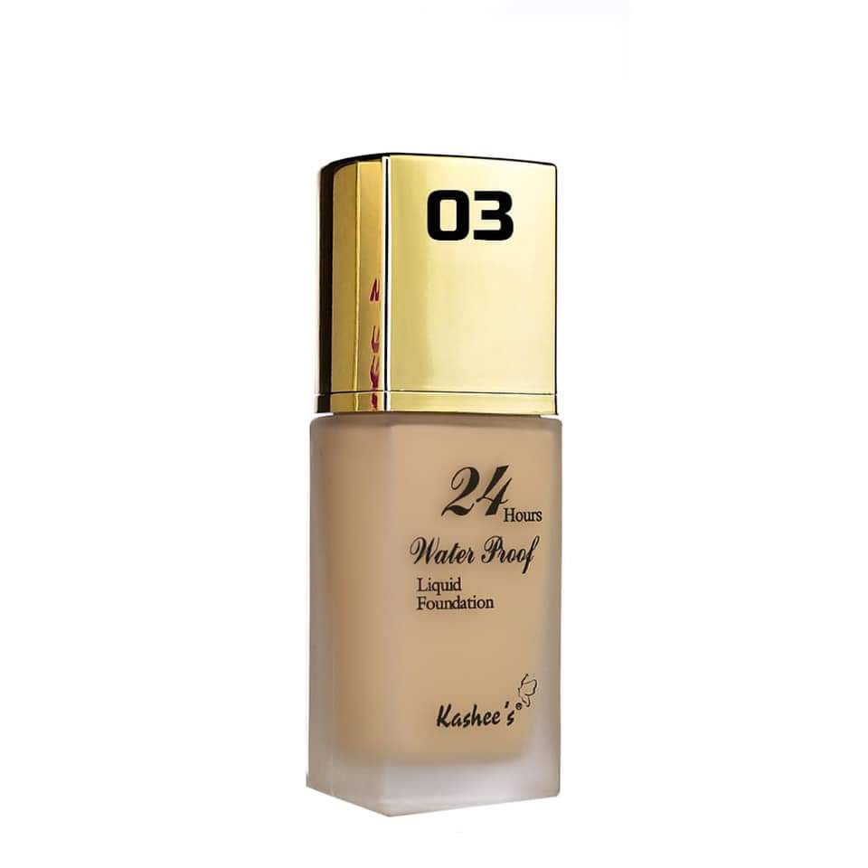 24 Hrs Kashee's Waterproof Foundation (30Ml)