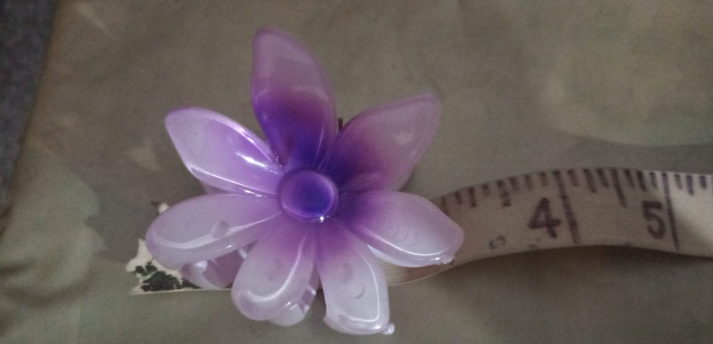 1 Pc - Flower Hair Clip Colorful Hair Band For girls &amp; Women