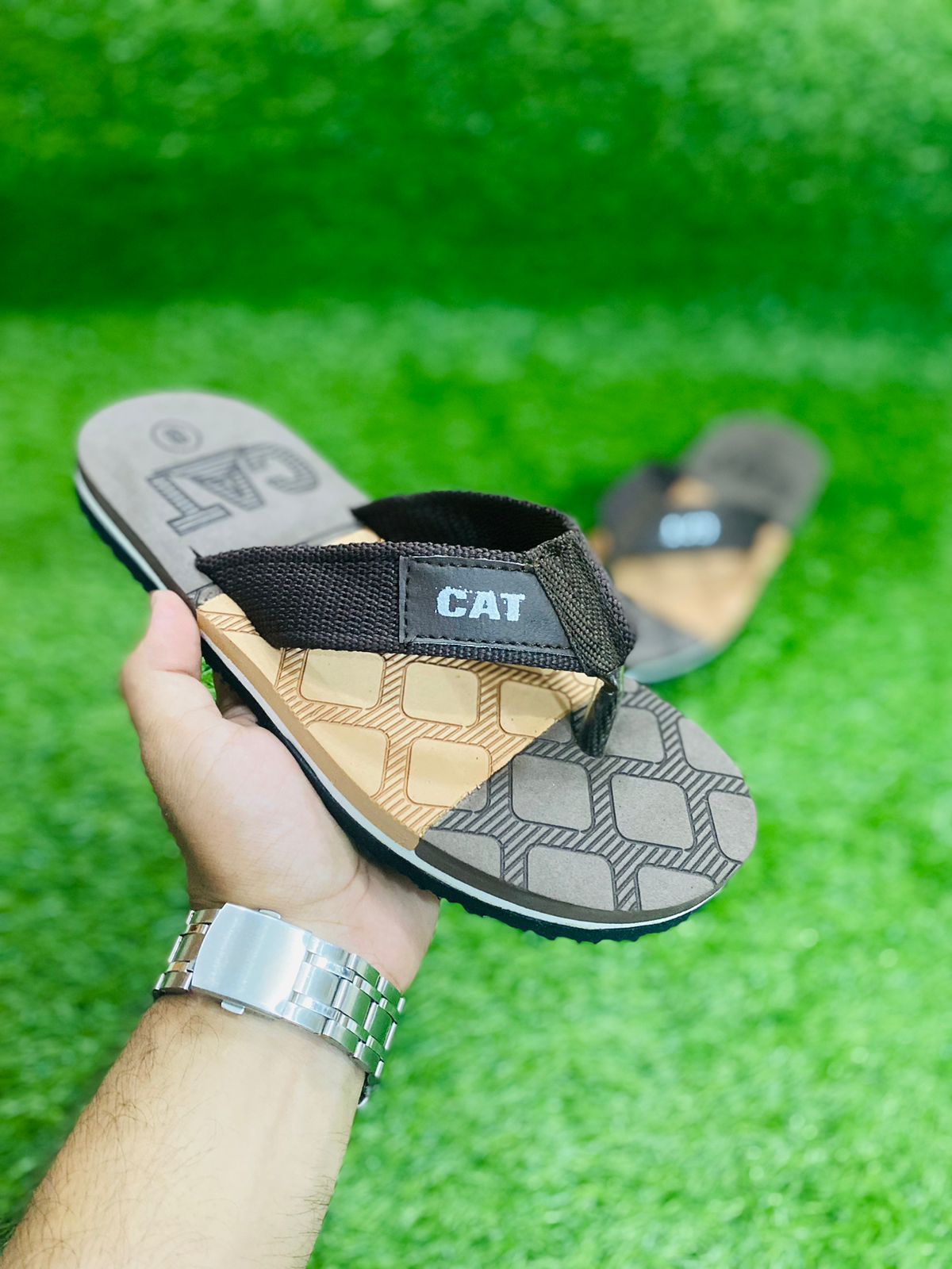 (BROWN) CAt Slipper For Men’s