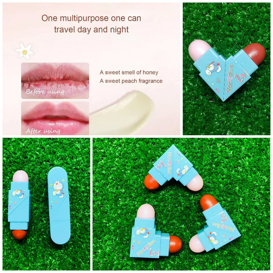 2 In 1 Moisturizing Lip Balm &amp; Lipstick (random color)