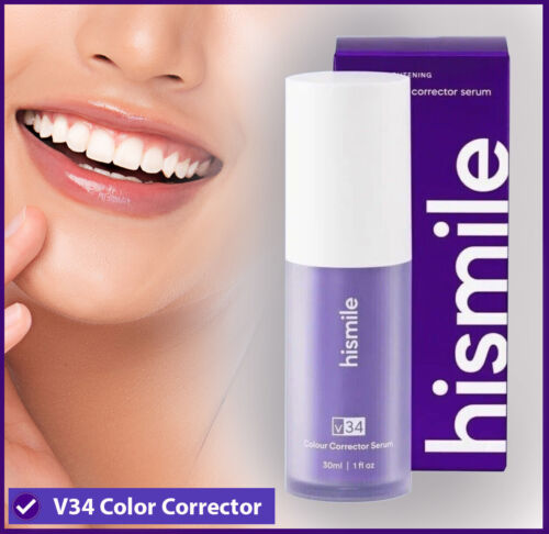 teeth brightening hismiles V34 Colour Corrector Serum (30ml)